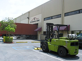 Forklift at Headquarters